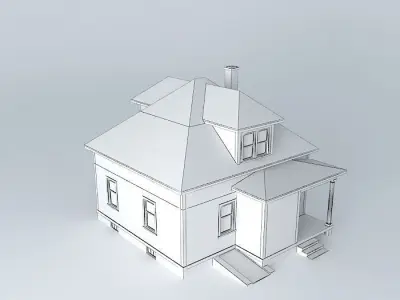 Small House Free 3D model buy