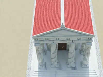 Greek Temple 3D model