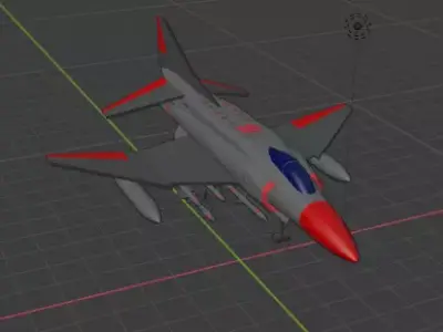 F-4 Phantom II Wannabe 3D model