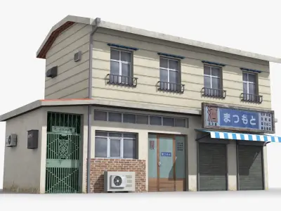25 Japanese House Collection 3D Model Pack