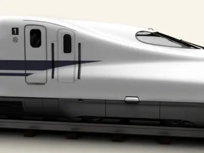 Shinkansen N700 3D model purchase