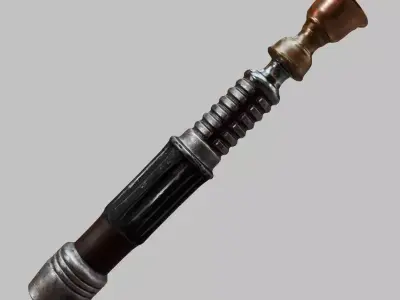 Light Saber Low-poly 3D model