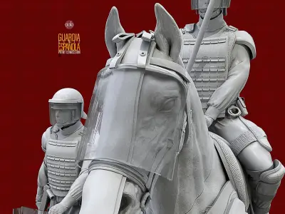 GUARDIA CIVIL  ESPANOL 3D print model
