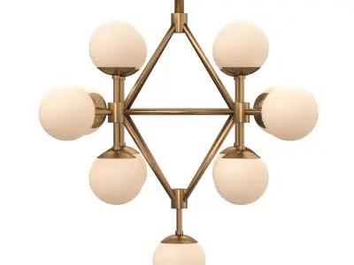 KEEFE CLUSTER CHANDELIER 3D model