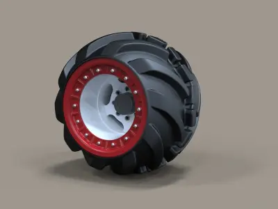 Offroad wheel 16 3D model
