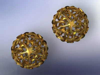 INTERLINKED STAR Free 3D print model