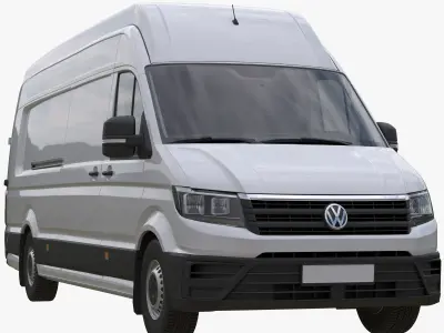VW Crafter 2 Van L5H4 MAXI 3D model