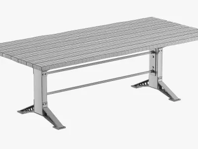 Graz Table 3D model