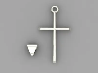 Christian Cross  Free 3D print model