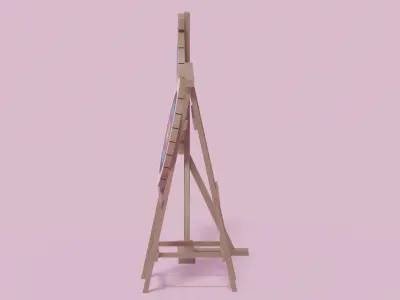 Archery Target 3D model buy