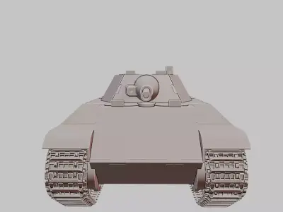 Leopard 1 German Main Battle Tank 3D Print Model 3D print model