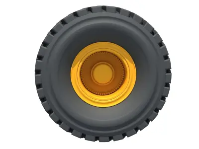 Off Road Tyre 3D model
