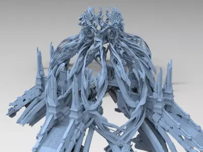 Nightshade prism Bridge  3D model