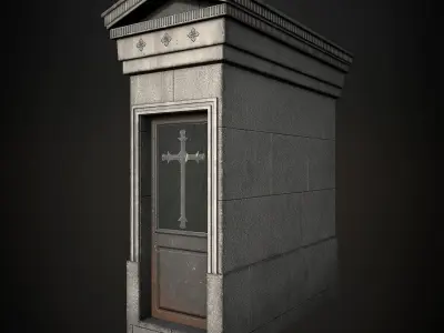 Cemetery Pack 3D Model Collection