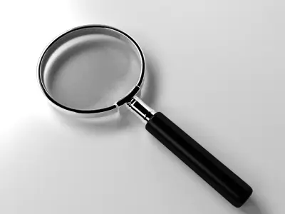 Magnifying Glass 3D model
