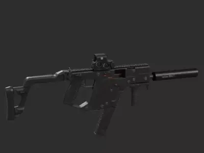 KRISS GUN 3D model