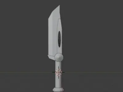 3D Futuristic Neon Short blade Free low-poly 3D model