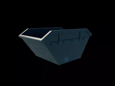 waste container 03 3D model