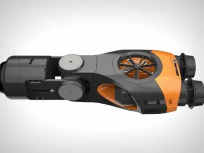 Submarine Drone 3D model