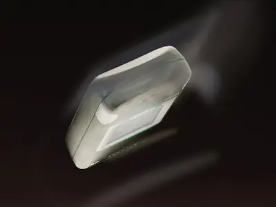 Dosimeter radiometer MKS-05 Low-poly 3D model