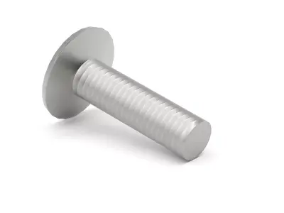 Phillips Flat Head Screw - Game-Ready Low-Poly Low-poly 3D model
