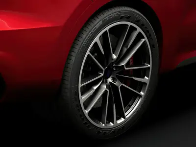 Maserati Levante Trofeo Launch Edition 2020 wheel 3D model