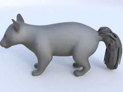 Zorilla 3D model