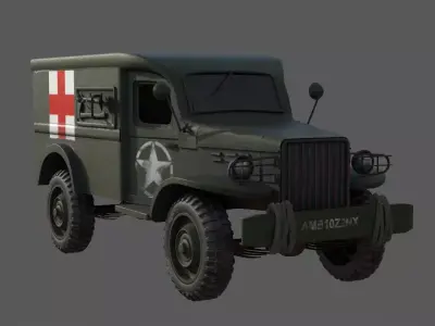  Ambulance   3D model