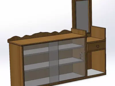 Dressing Table 3D print model