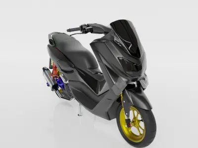 YAMAHA N-MAX 2019 3D model