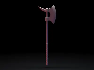 conan barbarian axe 3D print model
