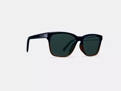 Barkley Low Bridge Fit Sunglasses in Antique Shale Fade 3D model purchase