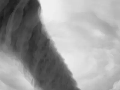  Atmospheric Tornado Funnel Column VDB Animated for Blender 