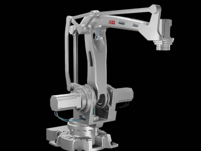 Abb Irb 460 High-Speed Robotic Arm 3D model
