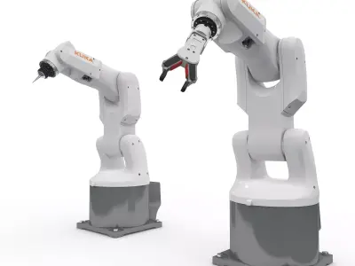 Robot Arm Kuka Agilus KR3 540 3D model