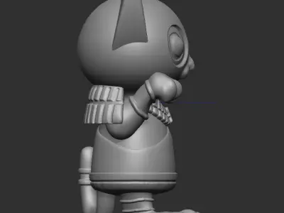 Goddess Bastet HQ 3D Printable 3D model