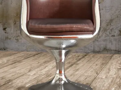 SEAT AVIATOR CUP CHAIR Low-poly 3D model
