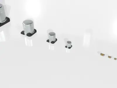 Capacitor 3D model