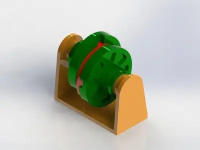 Oldham Coupling Free 3D model