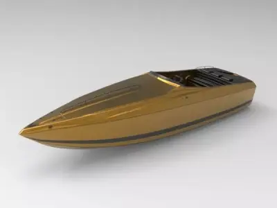 boat - 3D model shop