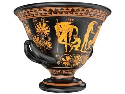 Kelchkrater - Ancient Greek Pottery 3D model