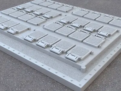 Mark 41 Vertical Launching System  3D model