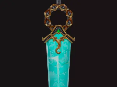 Moon Sword 3D model