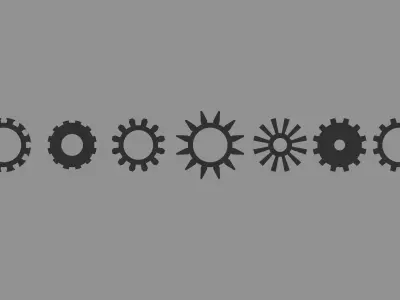 GEARS 3D model from CGTrader
