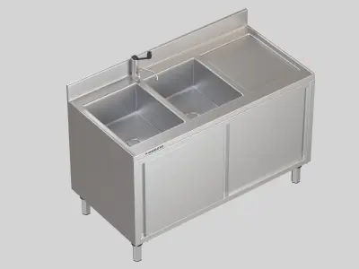 Angelo Po Sink LA1424D  Low-poly 3D model