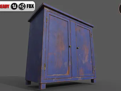 Furniture Type-A-Version-1 Low-poly 3D model
