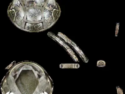 Military helmet PBR 4k Low-poly 3D model