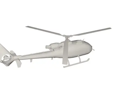 Helicopter 3D model 2