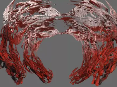 Dantes Inferno Dark legion bridge 3D model