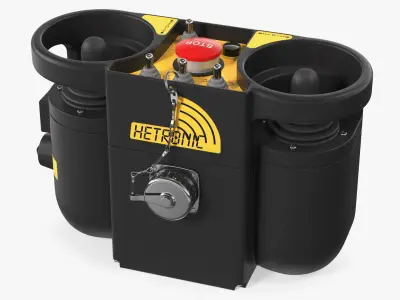 Remote Control Bomag BMP8500 3D model
